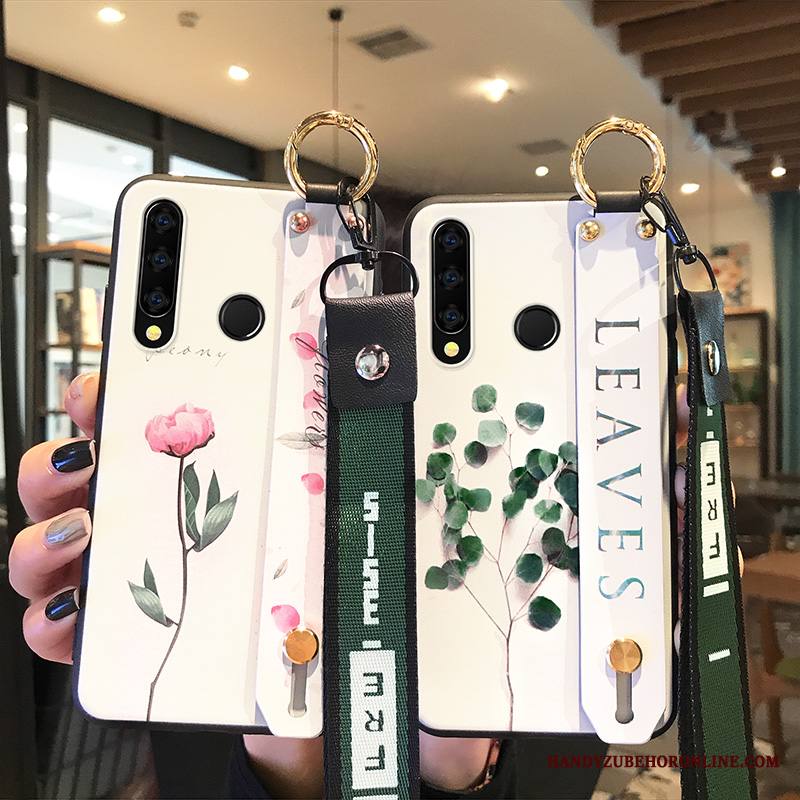 Huawei P Smart+ 2019 Kuori Silikoni Ripustettavat Koristeet Luova Kustannukset Suojaus Karkaisu Pitkä
