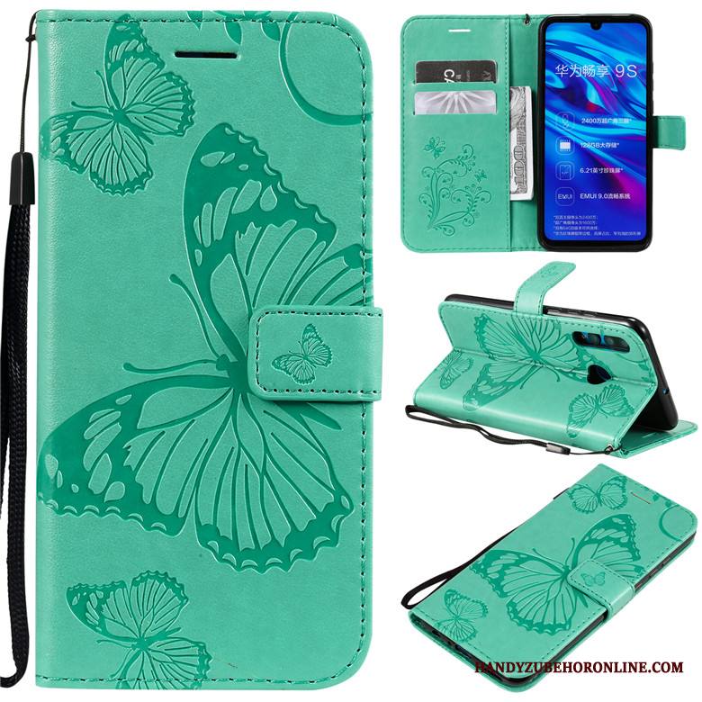 Huawei P Smart+ 2019 Kuori Suojaus Silikoni Kuoret Kukka Puhelimen Kuoret Murtumaton Perhonen