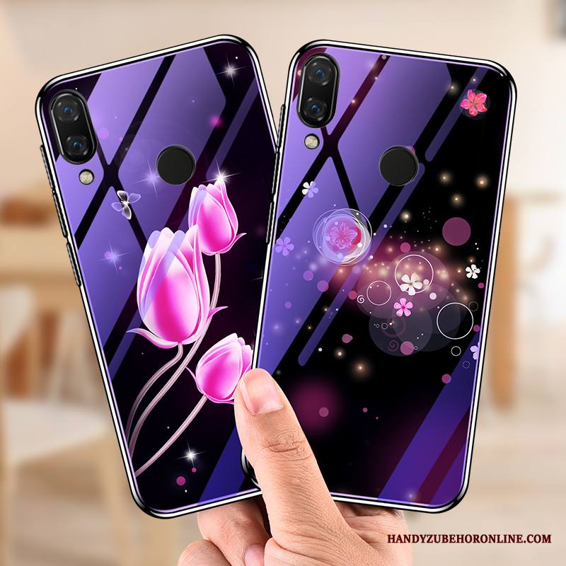 Huawei P Smart+ Kuori Lasi All Inclusive Luova Suojaus Kotelo Persoonallisuus Ohut