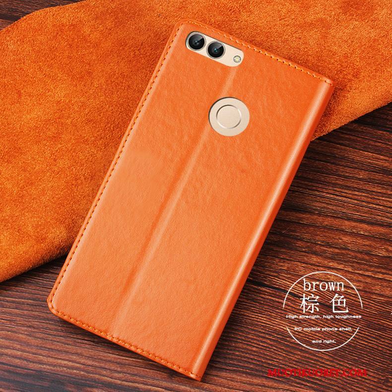 Huawei P Smart Kuori Puhelimen Kuoret Simpukka Murtumaton Kotelo Nahkakotelo Suojaus