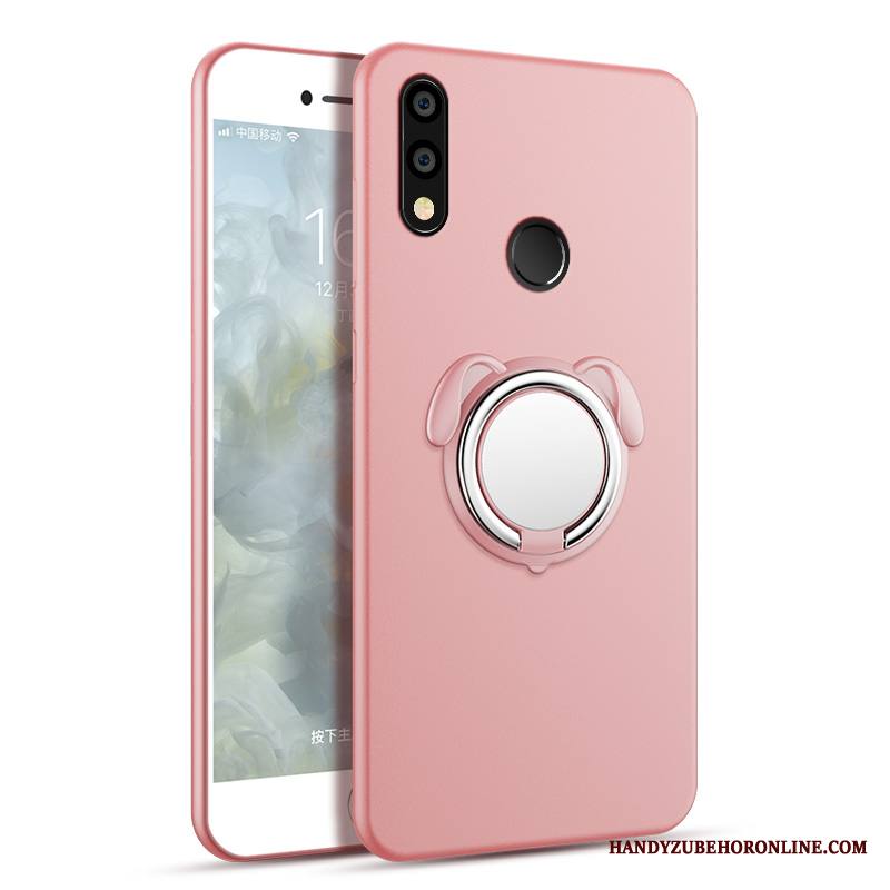 Huawei P Smart+ Kuori Puhelimen Silikoni Pesty Suede Ohut Jauhe Murtumaton Pehmeä Neste