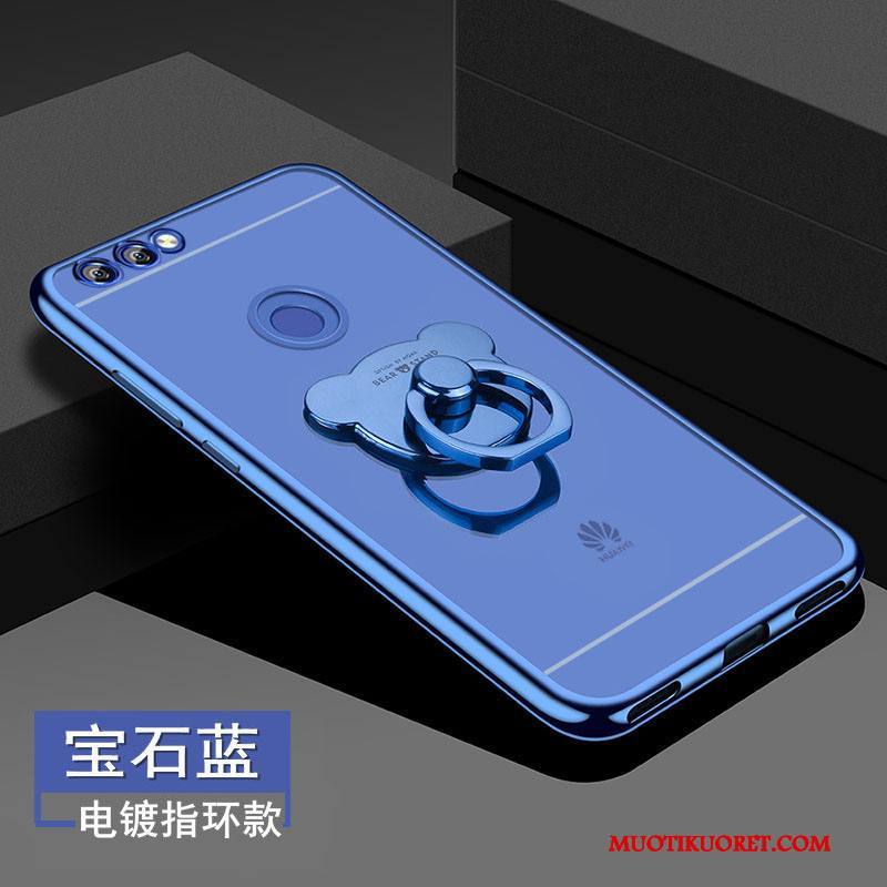 Huawei P Smart Sininen Puhelimen Kuoret Pehmeä Neste Murtumaton Kotelo Kuori Läpinäkyvä