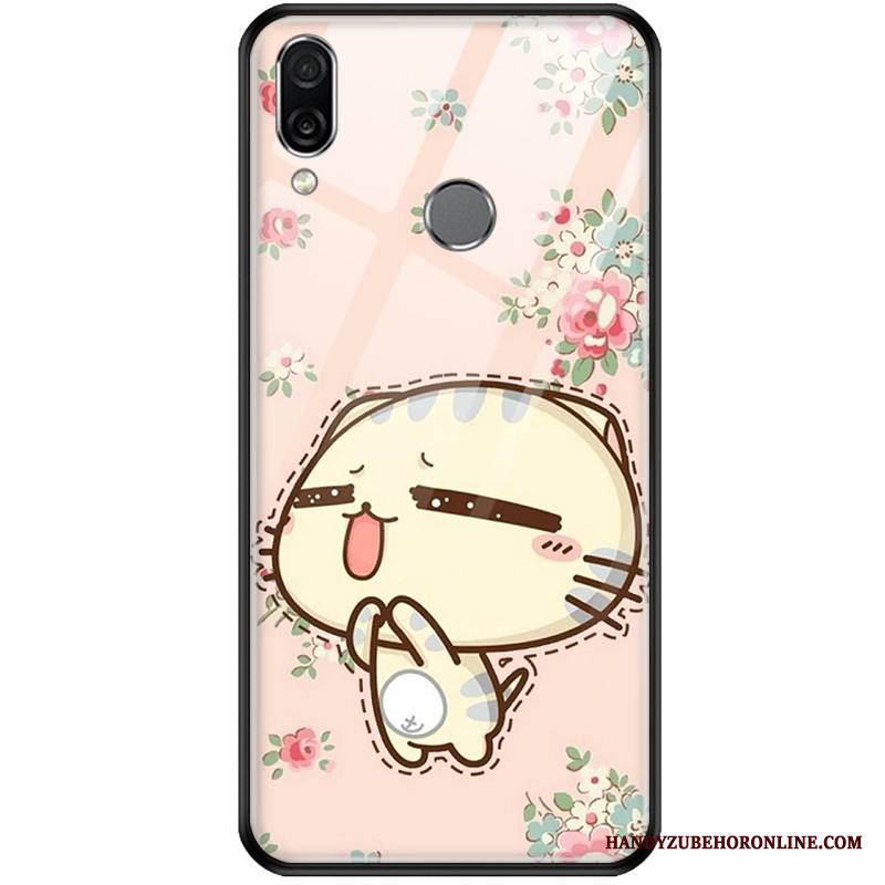 Huawei P Smart Z Jauhe Suuntaus Kuori Kissa Puhelimen Kuoret Suojaus Lasi