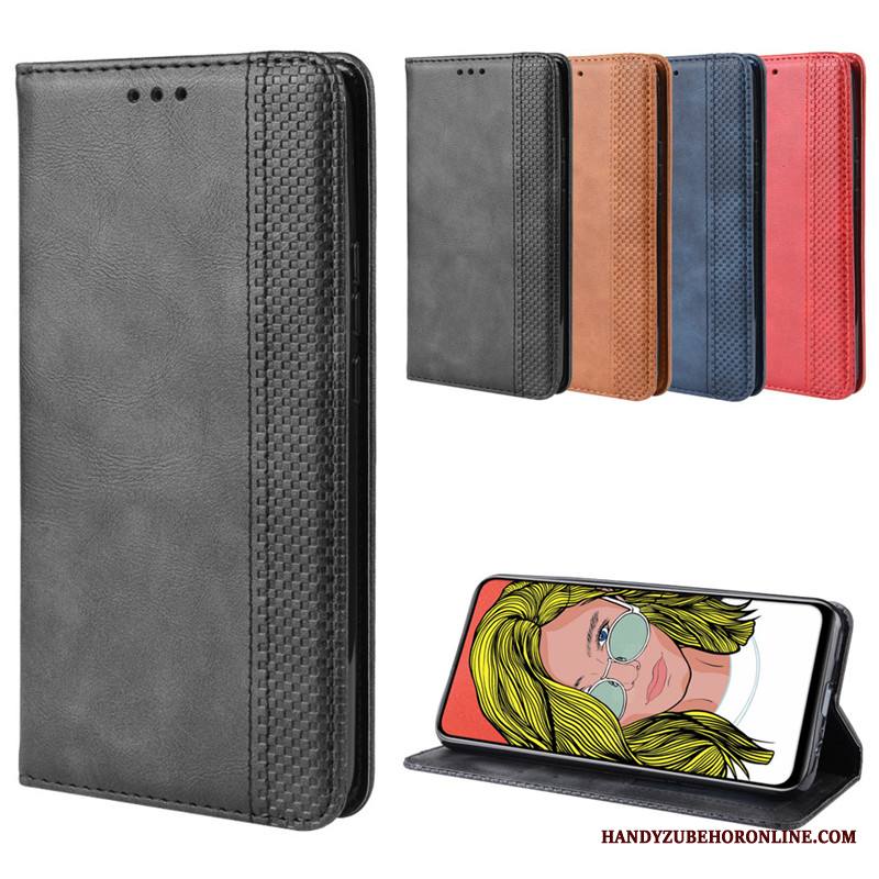 Huawei P Smart Z Kuori Kotelo Vuosikerta Suojaus Magneettinen Nahkakotelo Puhelimen
