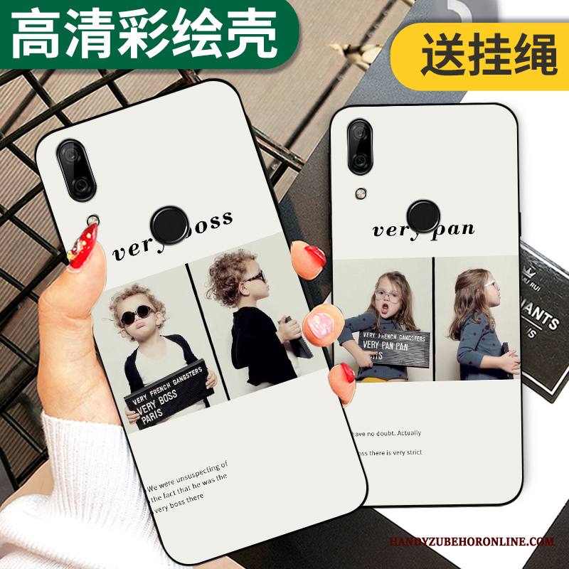 Huawei P Smart Z Kuori Silikoni All Inclusive Persoonallisuus Valkoinen Puhelimen Kuoret Suojaus Kotelo