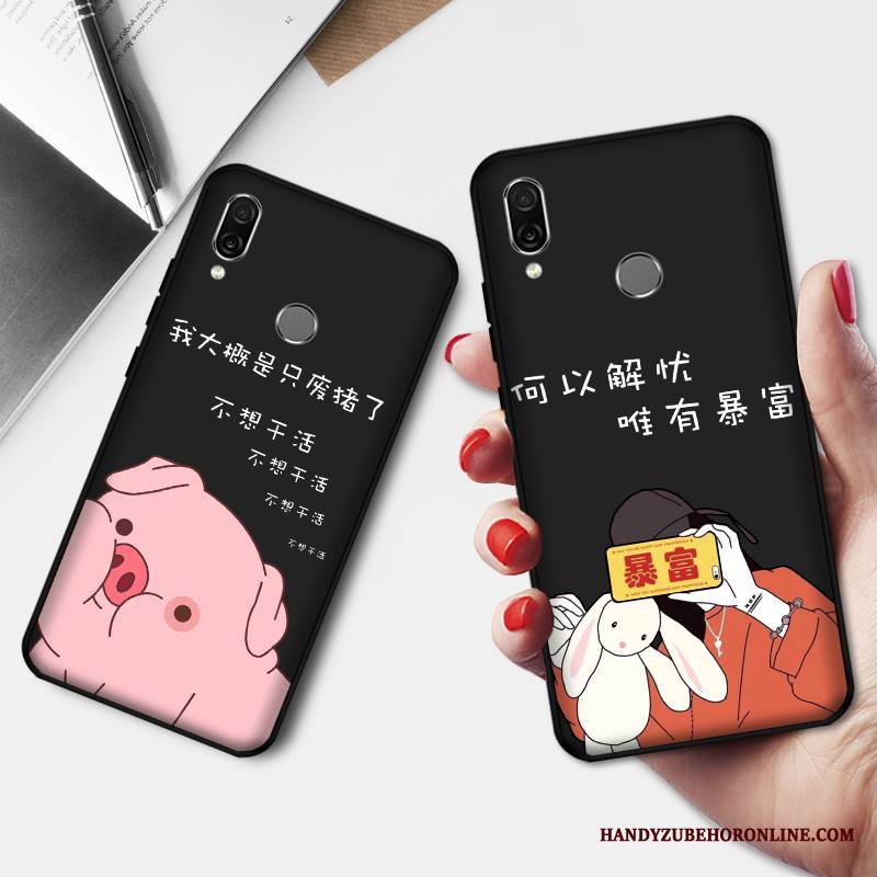 Huawei P Smart Z Suojaus Trendi Jauhe Suuntaus Rakastunut Sarjakuva Kuori