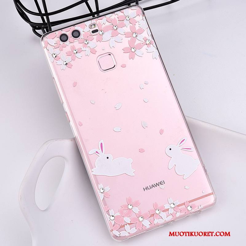 Huawei P10 Plus Kuori Murtumaton Silikoni Jauhe Trendi Läpinäkyvä All Inclusive Puhelimen Kuoret