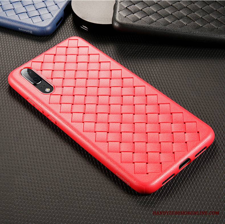 Huawei P20 Kuori Kotelo Silikoni Rakastunut Uusi Kudonta Kevyt Persoonallisuus