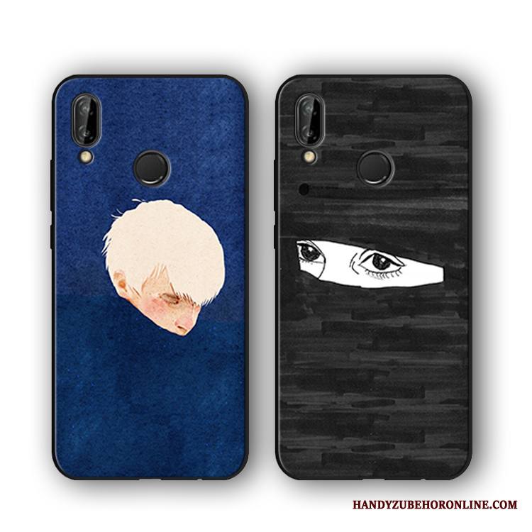 Huawei P20 Lite Kuori Kotelo Suojaus Persoonallisuus Murtumaton Trendi Puhelimen Kuoret Silikoni