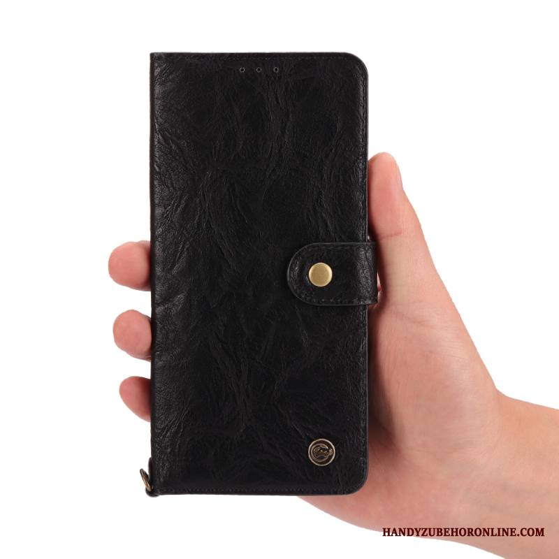 Huawei P20 Pro Kuori All Inclusive Nahkakotelo Murtumaton Simpukka Puhelimen Kuoret Musta Suojaus