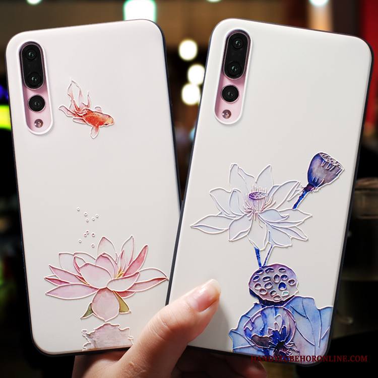 Huawei P20 Pro Kuori Kiinalainen Tyyli All Inclusive Silikoni Kotelo Persoonallisuus Suojaus Luova