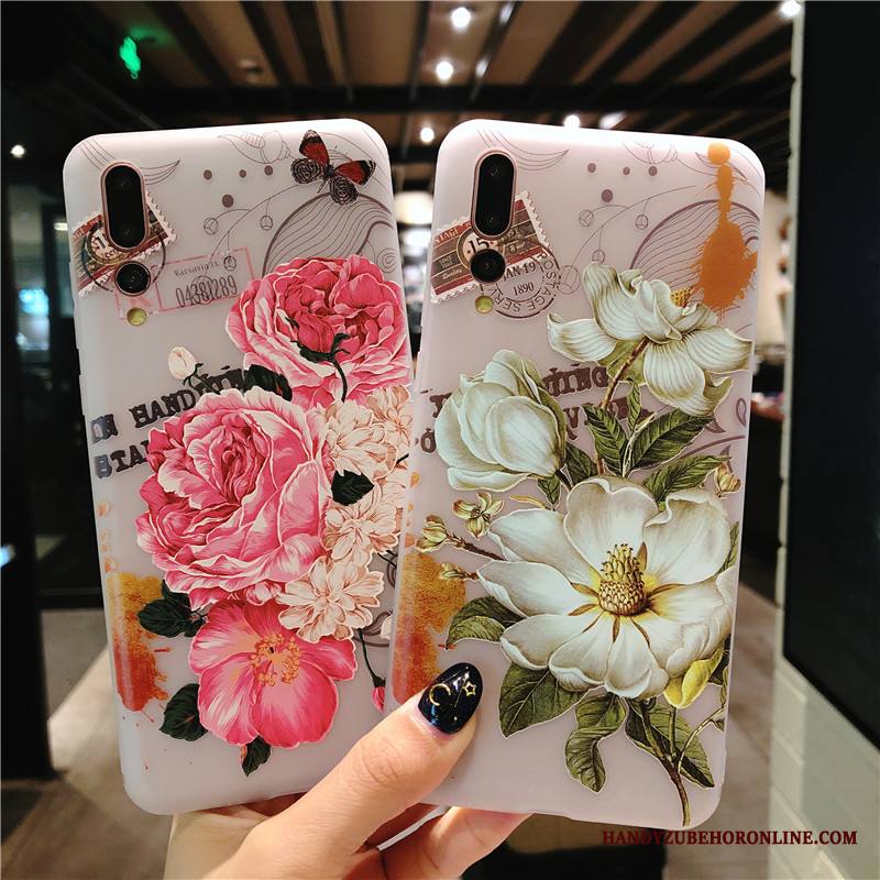 Huawei P20 Pro Kuori Kotelo Monivärinen Pioni Suojaus Murtumaton Puhelimen Kuoret Kukka