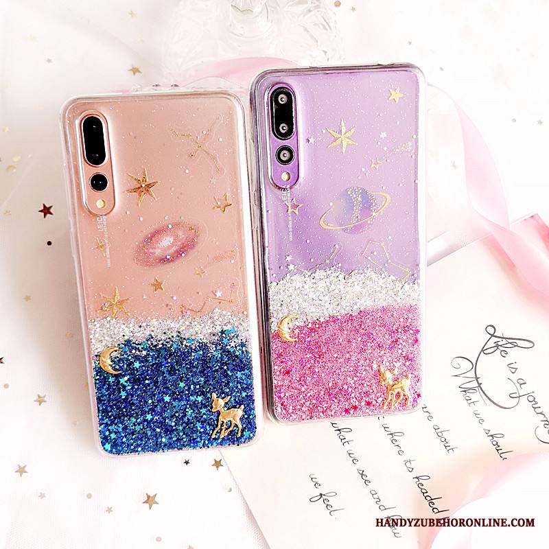 Huawei P20 Pro Kuori Luova Peuroja Pehmeä Neste Planeetta Muokata All Inclusive Puhelimen Kuoret