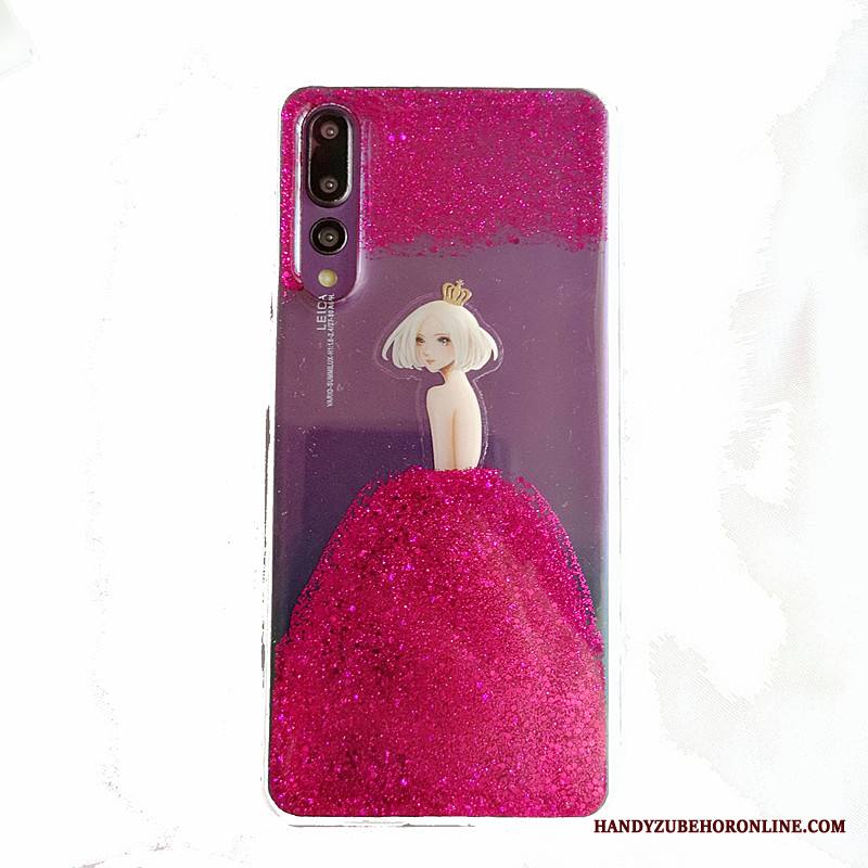 Huawei P20 Pro Kuori Luova Trendi Ihana Puhelimen Kuoret Läpinäkyvä Muokata Pehmeä Neste