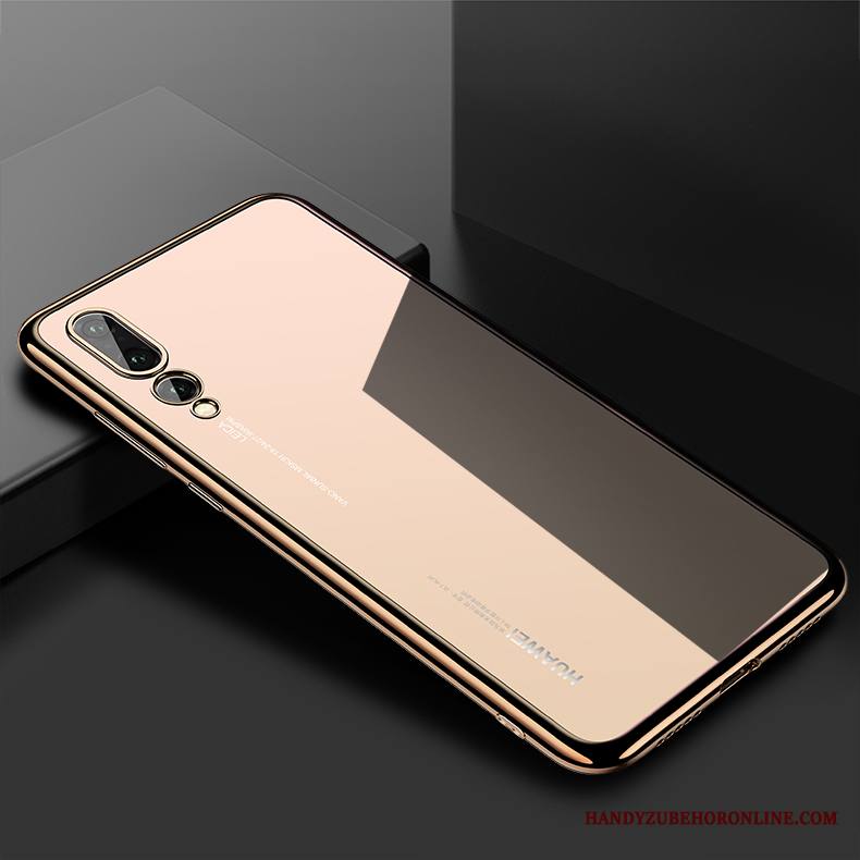 Huawei P20 Pro Kuori Suojaus Kulta Kotelo Ohut Pehmeä Neste Persoonallisuus Puhelimen Kuoret