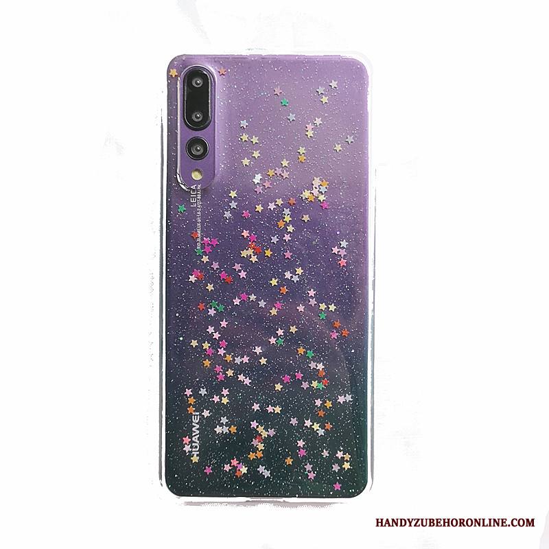 Huawei P20 Pro Kuori Tähti Persoonallisuus Luova Murtumaton Läpinäkyvä Puhelimen Kuoret Pehmeä Neste