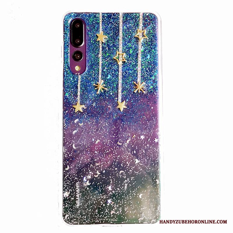 Huawei P20 Pro Pehmeä Neste Silikoni Muokata Tähti Trendi Kuori Murtumaton