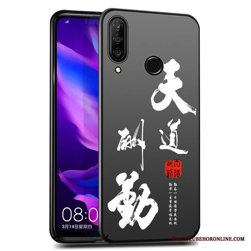 Huawei P30 Lite All Inclusive Uusi Pesty Suede Kuori Tila Musta Murtumaton