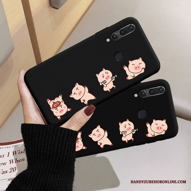 Huawei P30 Lite Kuori Viileä Kotelo Murtumaton All Inclusive Puhelimen Kuoret Musta Silikoni