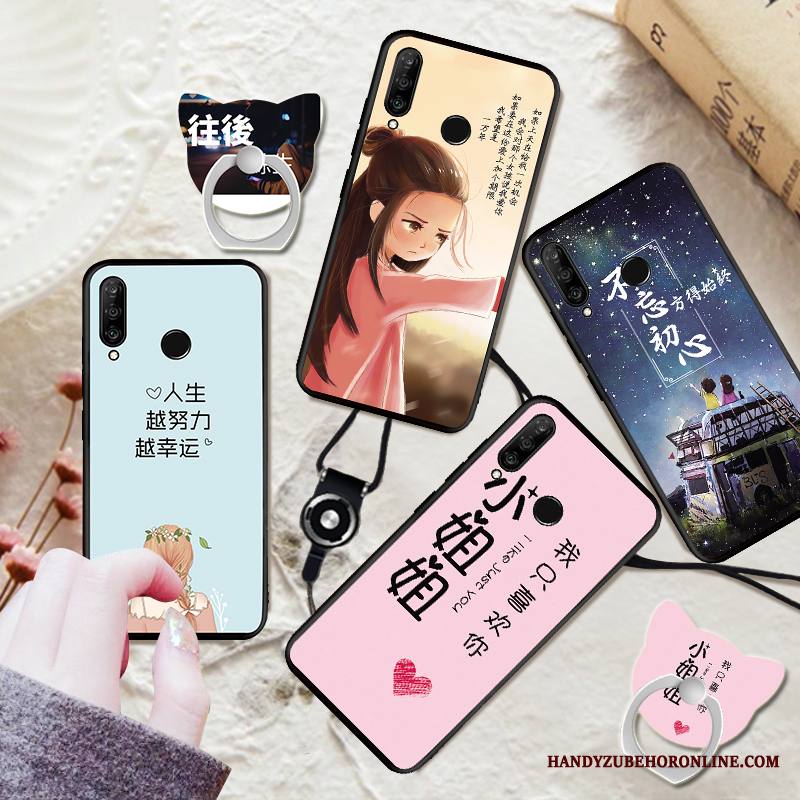 Huawei P30 Lite Suojaus Puhelimen Kuoret Ihana Jauhe Sarjakuva Kuori Pehmeä Neste