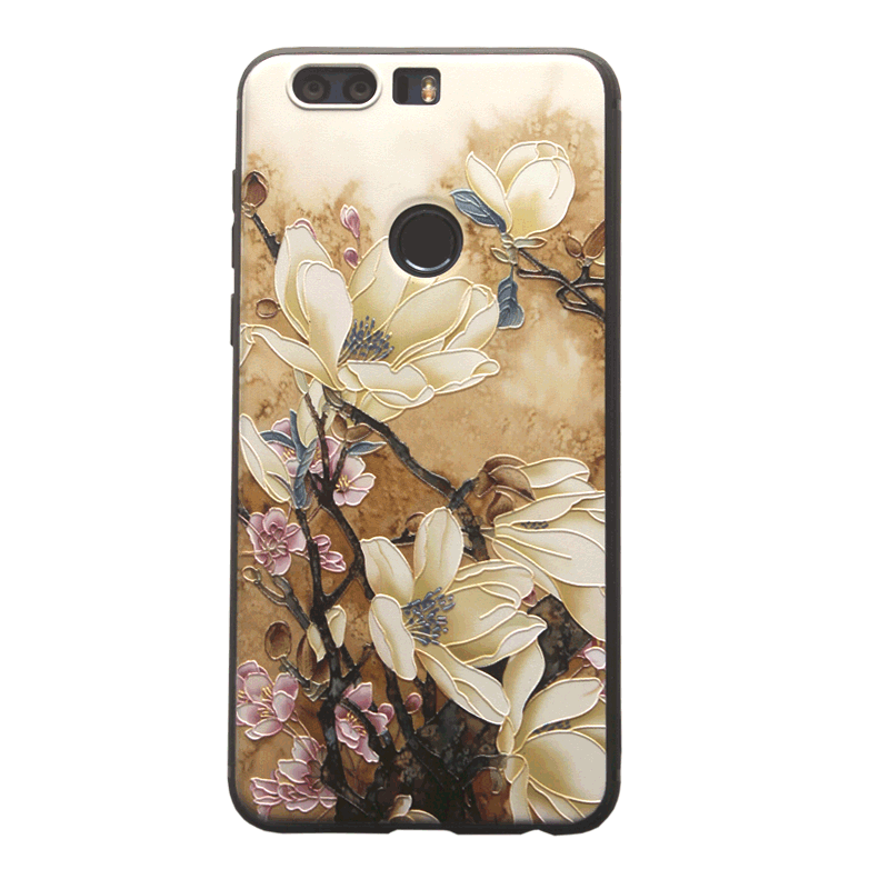 Huawei P8 Lite 2017 Kuori Kotelo Puhelimen Kuoret Kukka- Murtumaton Persoonallisuus All Inclusive Luova
