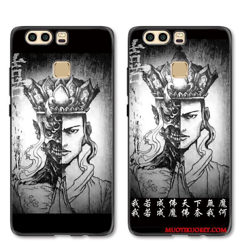 Huawei P9 Plus Kuori Persoonallisuus Luova Buddha Kova Murtumaton Kotelo Ripustettavat Koristeet