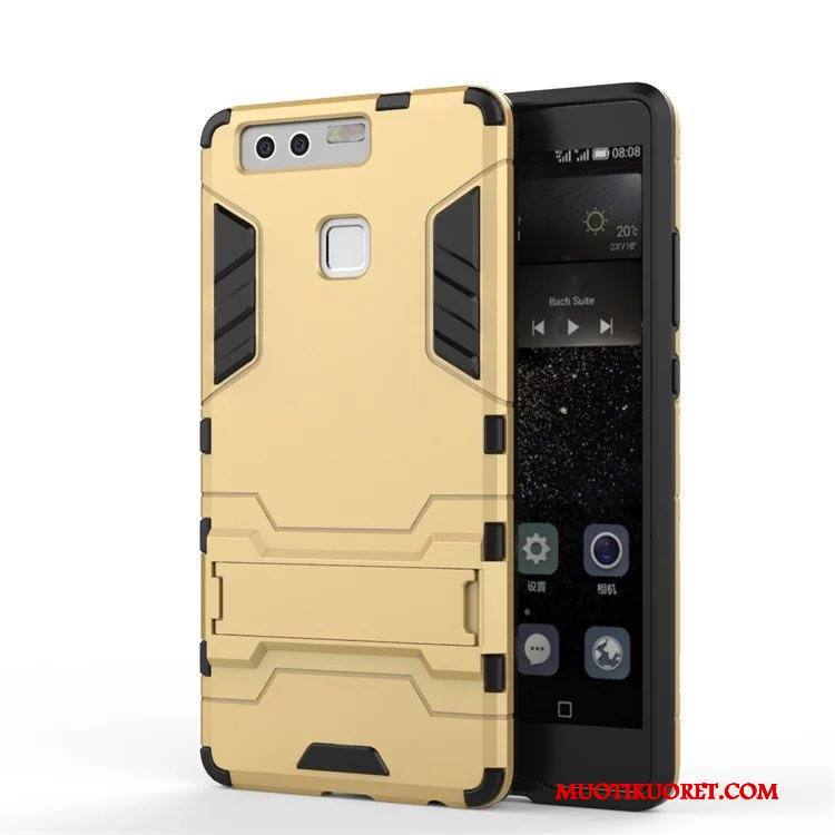 Huawei P9 Plus Kuori Puhelimen Murtumaton Keltainen Puhelimen Kuoret Silikoni Luova Kotelo