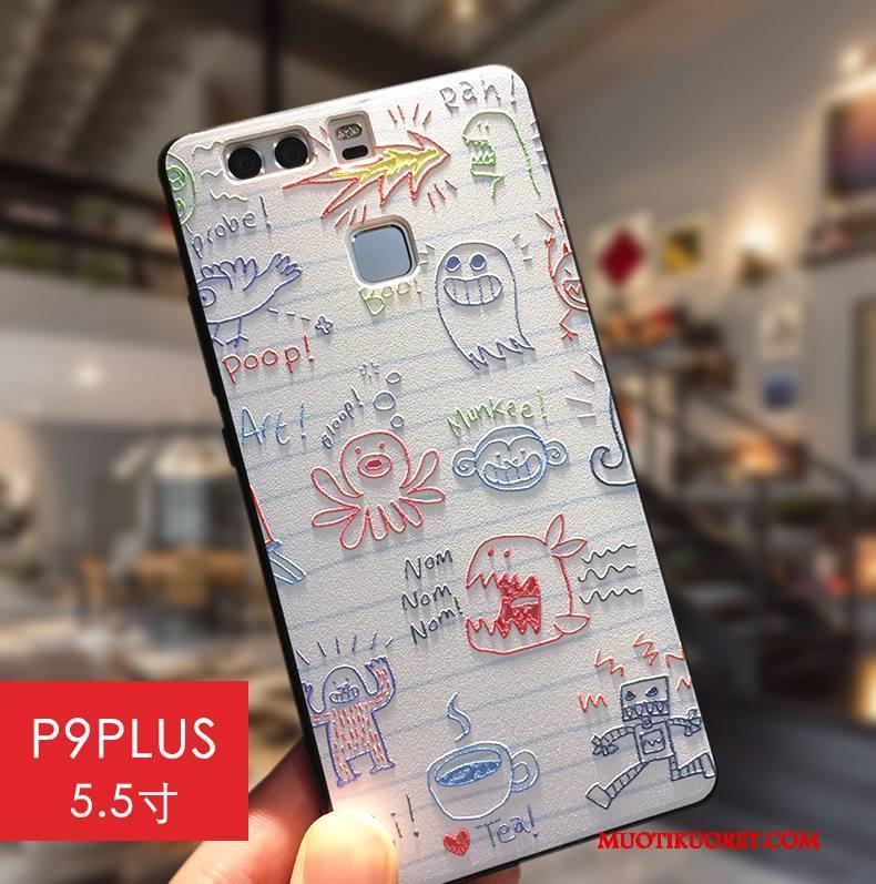 Huawei P9 Plus Kuori Valkoinen Kotelo Ihana Puhelimen Kuoret All Inclusive Ripustettavat Koristeet Suojaus