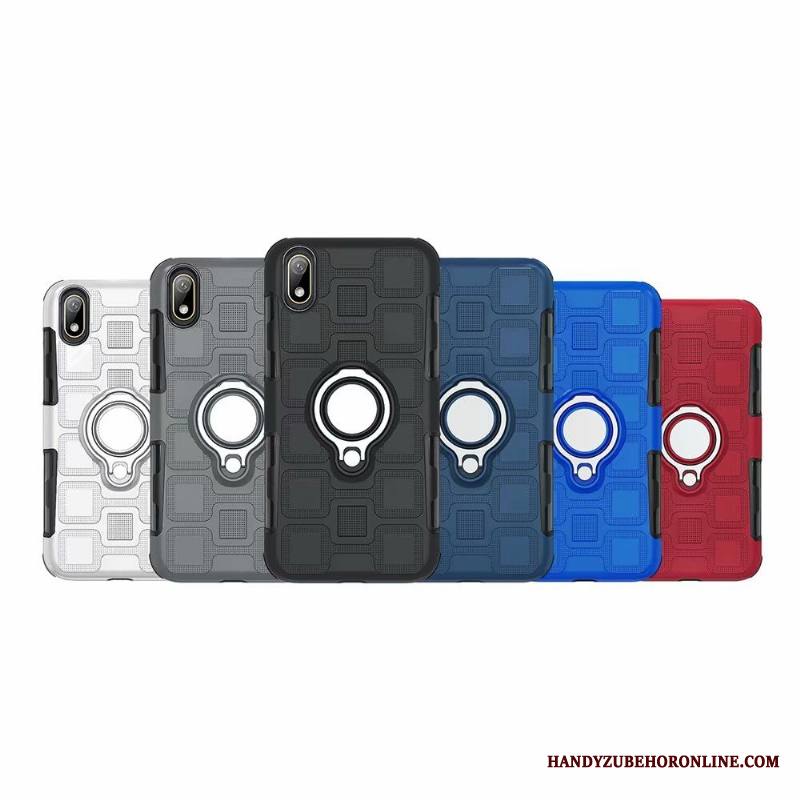 Huawei Y5 2019 Kuori All Inclusive Kotelo Punainen Suojaus Puhelimen Kuoret Magneettinen Murtumaton