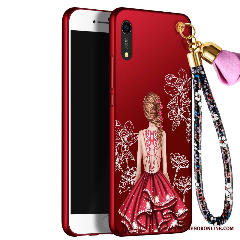 Huawei Y6 2019 Kuori Kotelo Puhelimen Kuoret Silikoni Punainen Murtumaton Luova All Inclusive