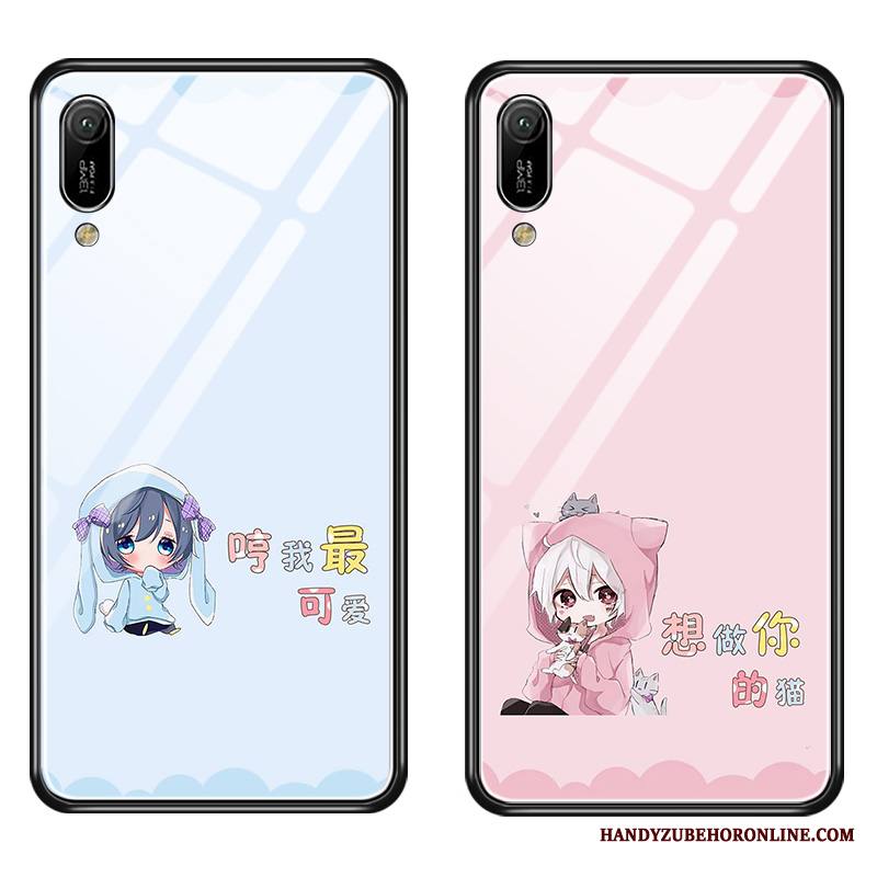 Huawei Y6 2019 Kuori Sininen All Inclusive Ihana Silikoni Persoonallisuus Sarjakuva Net Red