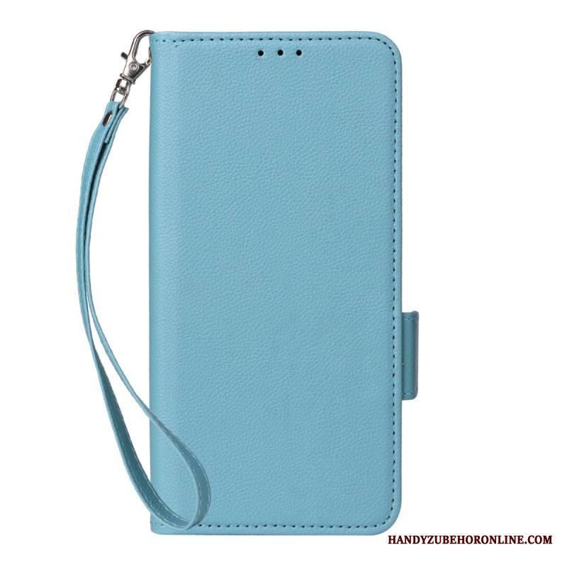 Kotelot Huawei Nova 13 Pro Litsikuvioinen Tekonahkahihna