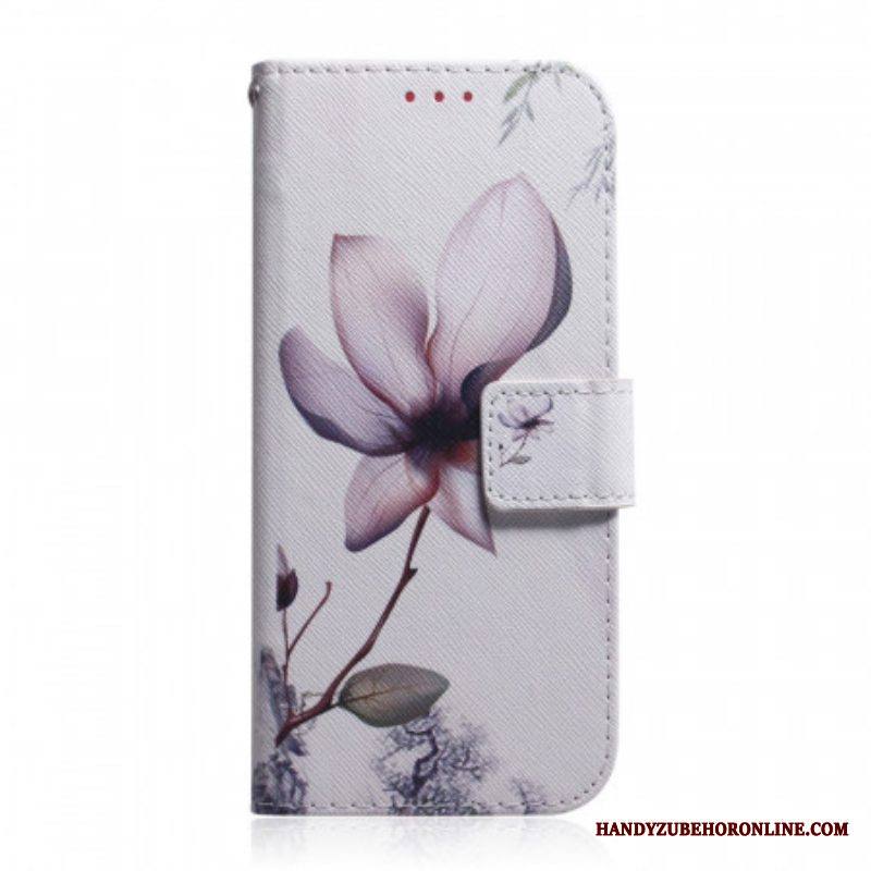 Kotelot Moto G200 5G Flower Dusty Pink