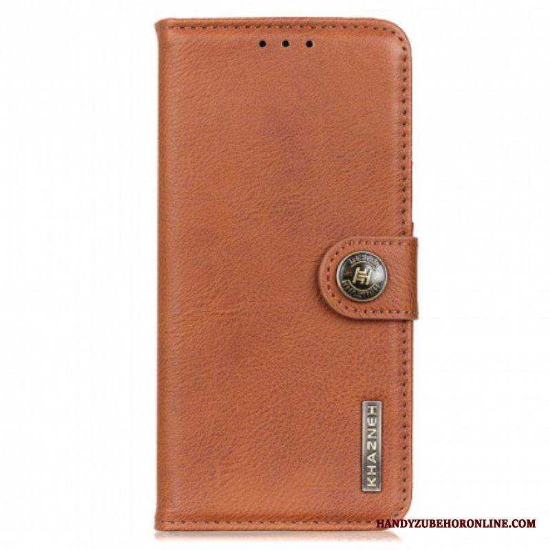 Kotelot Motorola Edge 20 Pro Keinonahka Khazneh