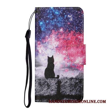 Kotelot Samsung Galaxy A17 4g / 5g Kissa Tähtien Alla