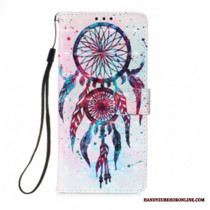 Kotelot Samsung Galaxy M12 / A12 Red Dream Catcher