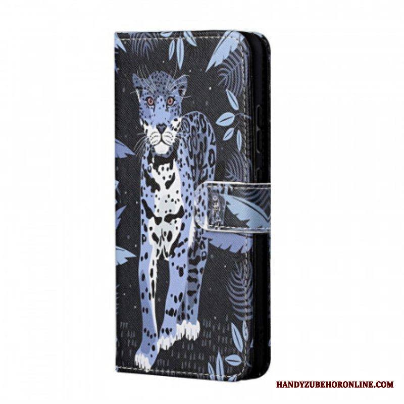 Kotelot Samsung Galaxy M23 5G Suojaketju Kuori Strappy Leopard