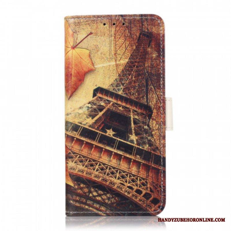 Kotelot Samsung Galaxy M32 Eiffel-torni Syksyllä