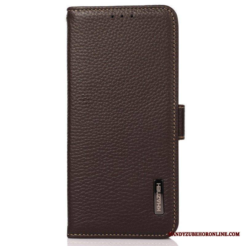 Kotelot Samsung Galaxy M33 5G Litsi Nahka Khazneh Rfid