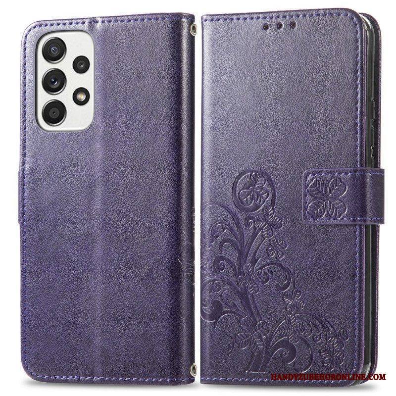 Kotelot Samsung Galaxy M53 5G Nelilehtinen Apila