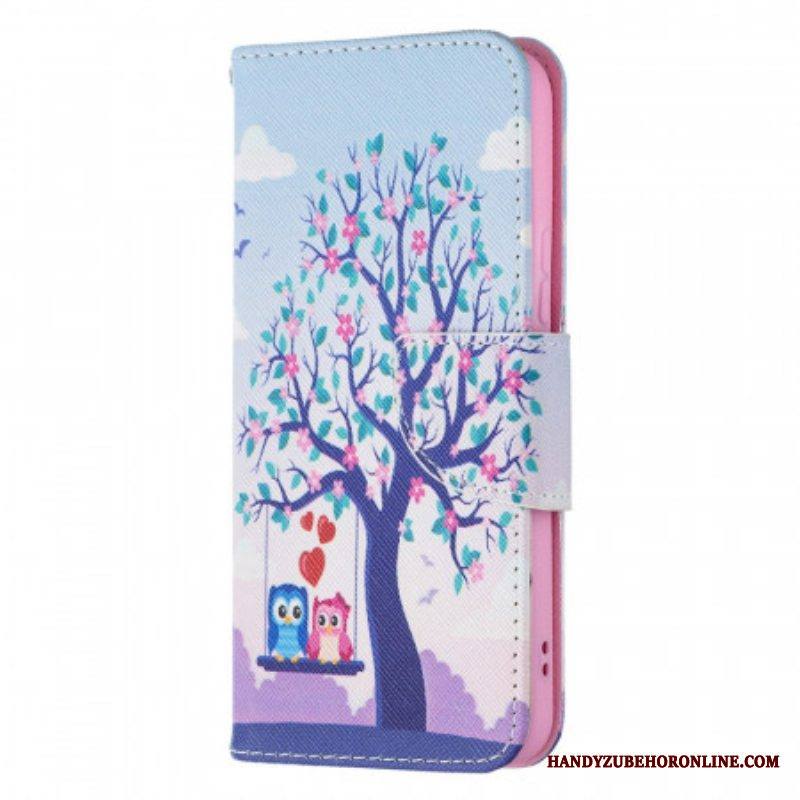 Kotelot Samsung Galaxy S22 5G Pöllöt Swingissä