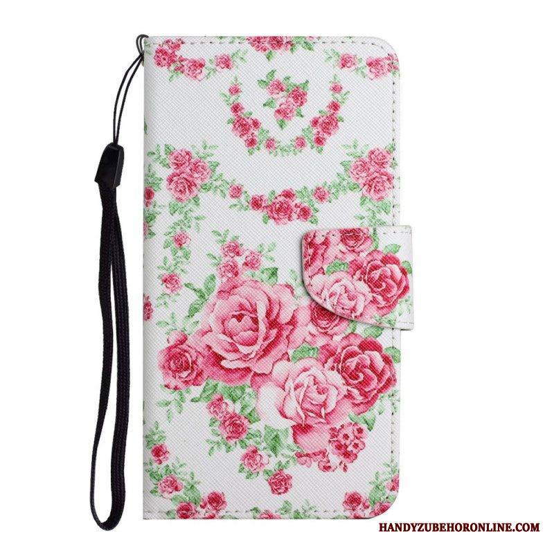 Kotelot Samsung Galaxy S22 Plus 5G Liberty Royal -kukkia