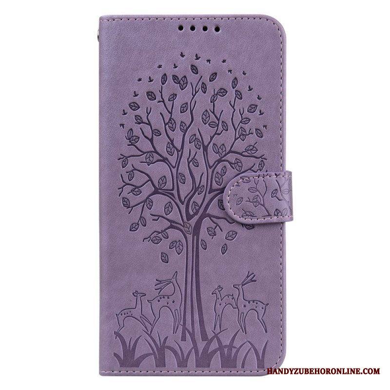 Kotelot Samsung Galaxy S22 Ultra 5G Puu Ja Hirvi