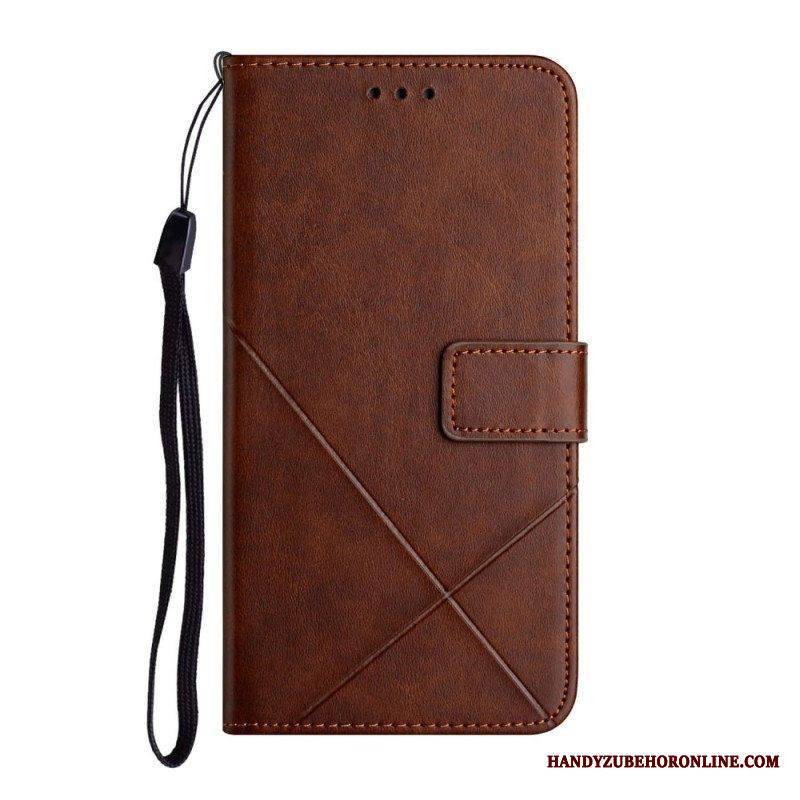 Kotelot Samsung Galaxy S22 Ultra 5G X Design Geo Leather Style