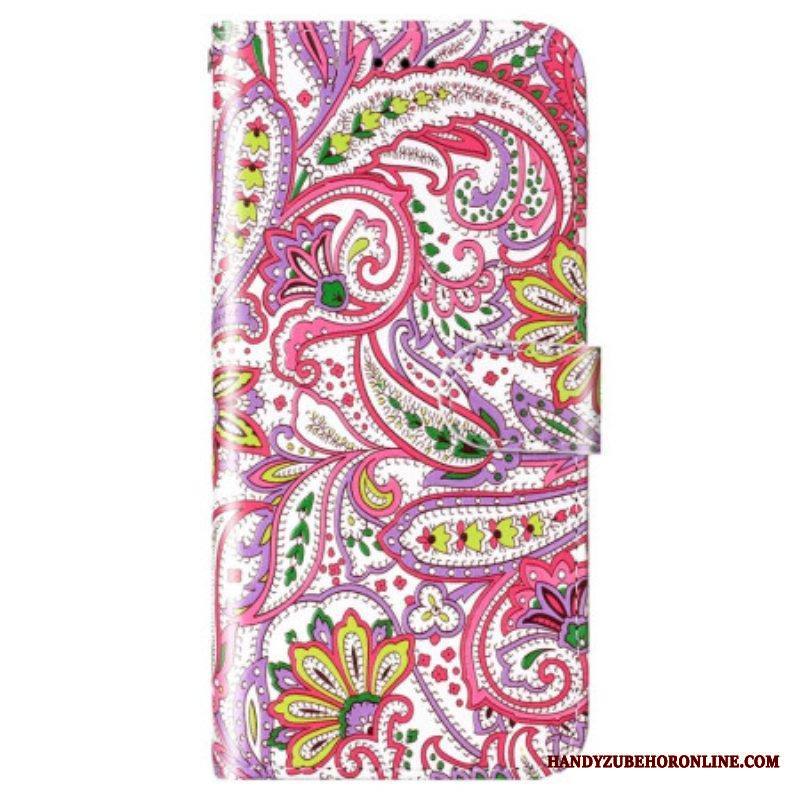 Kotelot Samsung Galaxy S23 Plus 5G Suojaketju Kuori Strappy Cashmere Style