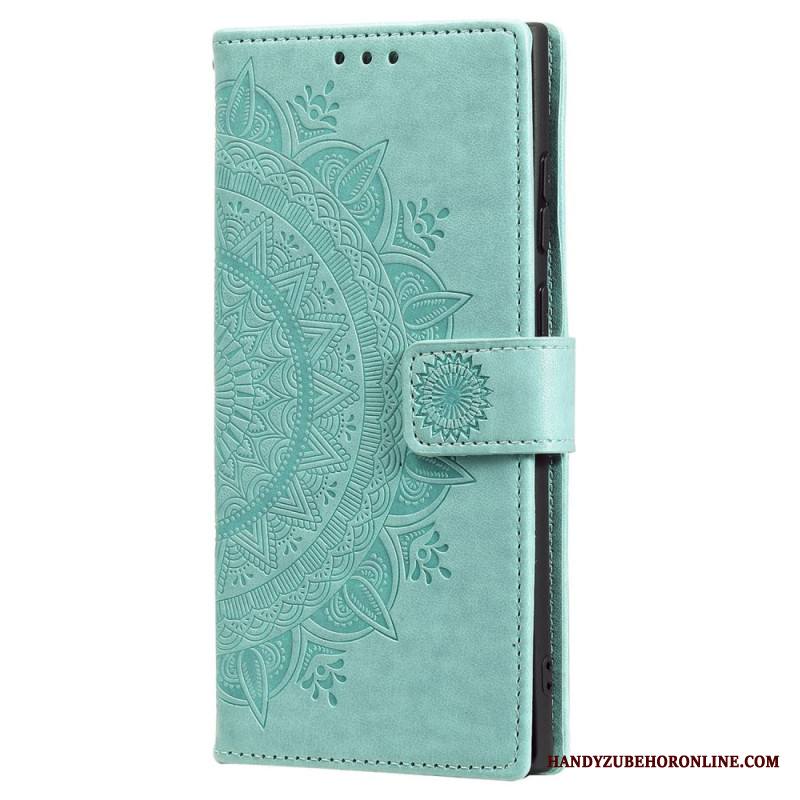 Kotelot Samsung Galaxy S25 5g Mandala-aurinkonauhalompakko
