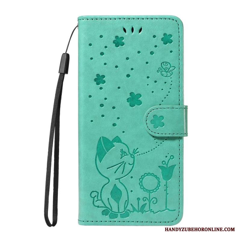 Kotelot Samsung Galaxy S25 Fe Kissa Ja Mehiläinen Suojakuori