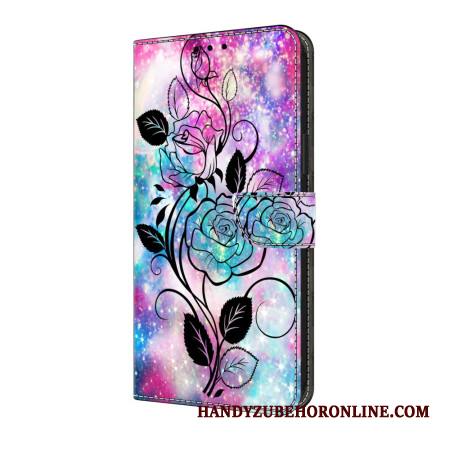 Kotelot Samsung Galaxy S25 Fe Piirretty Ruusu