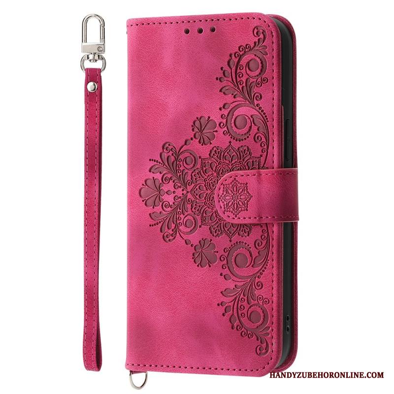 Kotelot Samsung Galaxy S25 Fe Pitsikuvio Hihnalla Ja Olkahihnalla