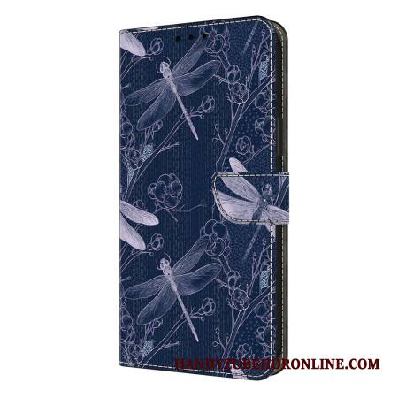 Kotelot Samsung Galaxy S26 Plus Puhelinkuoret Sudenkorentoja Sinisellä Pohjalla